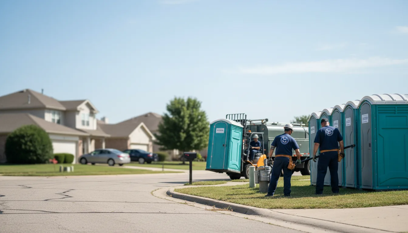 Porta Potty Rental in Footville, WI near me